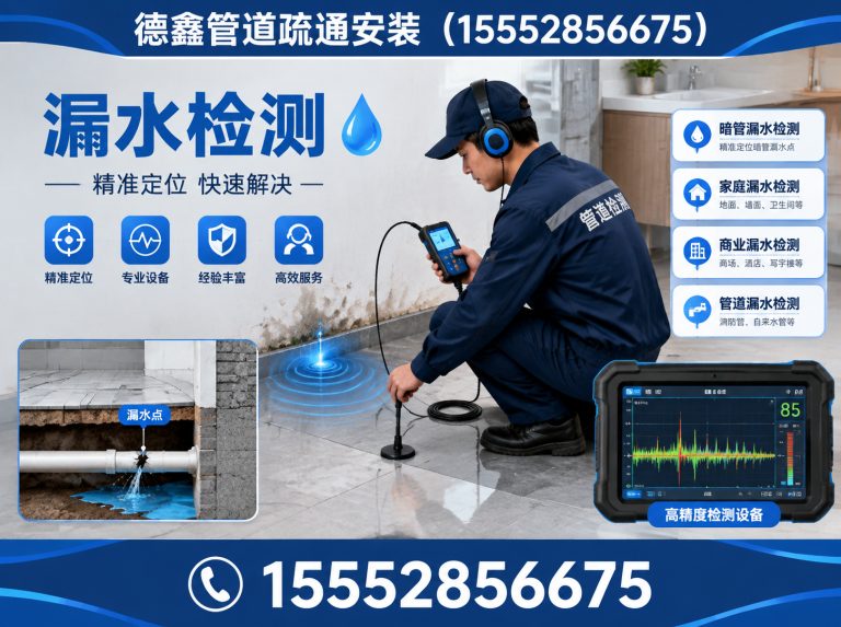 济南高新技术产业开发区漏水检测展示图